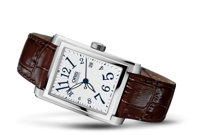Rectangular Date - 01 583 7657 4061-07 5 21 70FC | Oris